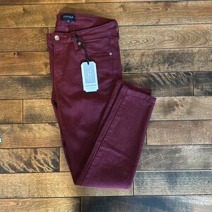 Burgundy Skinny Jean